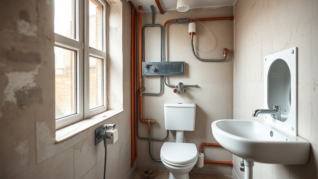Bathroom Plumbing and Electrics in Twickenham